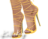 Yellow Summer heels