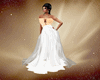 whitegold wed dress/gown