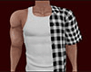BW Plaid Shirt Tank (M)