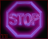 *Y*Neon-Stop Sign