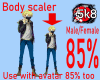 85% Teens BodyScaler M/F