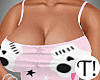 T! Comfy Pink Skull