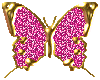 butterfly w gold accent