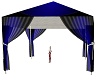 royal blue tent