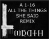 [W] ALL THE THINGS REMIX
