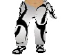Rave outfit black white