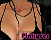 P* Black Pearl Necklace