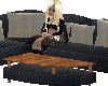 leather couch and ass