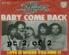 Baby come back/dance2