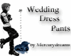 Wedding dress pants