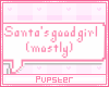 Good girl... mostly?