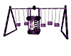 purple scaled swing