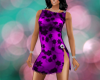 D Purple Summer Dress