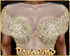 P9) W/Gold Dress RLL