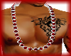 Mens Ruby Gem Chain