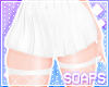+Pleated Skirt White