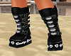 ! Daddys Girl Blk Boots!