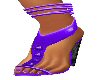 *F70 Purple Straps Heels