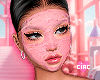 Facial clay mask pink