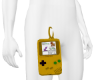 gameboy keychain yellow