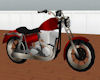 Animated Red Motorcycle