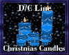 D/C Christmas Candle Set