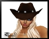 ~T~Brown Cowgirl Hat