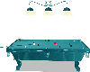 Pooltable Flash in Teal
