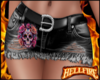 Sugar Skull Skirt Black