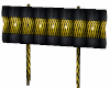 road barrier / caution