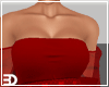 Red Heart Bow Back Dress