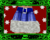 Plaid Fur Skirt BlueWhit