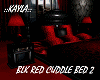 BLK RED CUDDLE BED 2