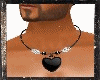 [xo]black heart male nkl