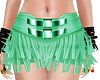 (MD)*Green mini skirt*