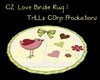 -CZ- Love Birdies C. Rug