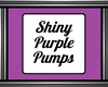 Shiny Purple Pumps
