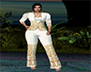 TRAJE DORADO CREMA