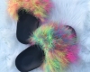 Colorful Fur Slides😻