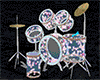 Colorful Drum Set
