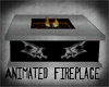 -DA- Winged Fireplace