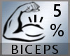 5% Bicep Scaler -M-