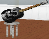 Smokey Black Guitar