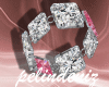 [P] Eva diamond bracelet
