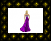 purple APRIL gown