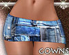 Y2K Mini Skirt Denim