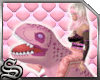 [S] Dino rider Pink [M]