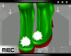 Green+Red Elf Shoes