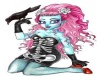 Psychobilly pin-up