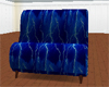 ♛ Blue Lightning Sofa